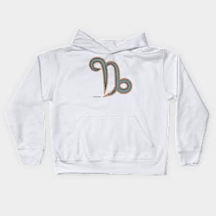 Capricorn Horóscope Kids Hoodie